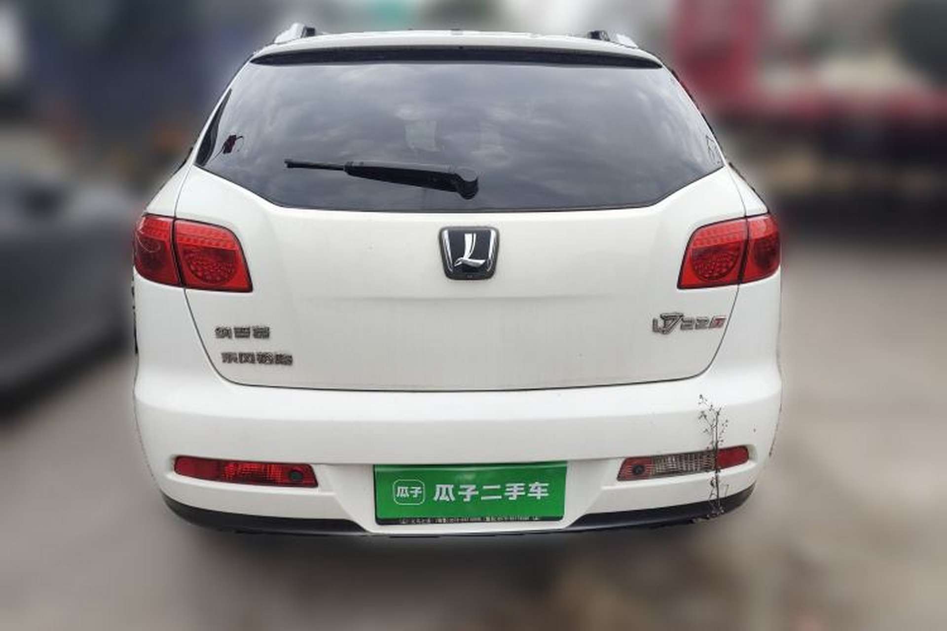 Used Luxgen Great 7 SUV 2013 Limited-Edition Sharp Model 2.2T Two-Wheel-Drive Smart Version Rear