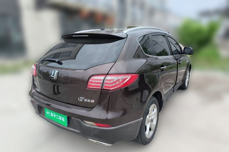 Used Luxgen Great 7 SUV 2014 2.2T Four-Wheel Drive Prestige Version Rear Right 45 Deg
