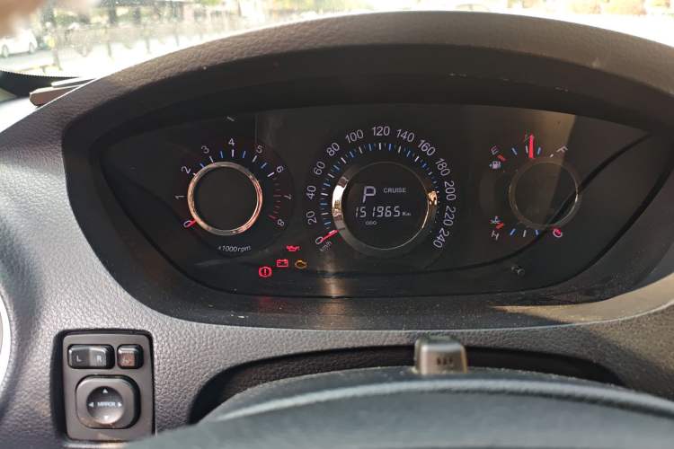 Used Luxgen Great 7 SUV 2014 2.2T Two-Wheel-Drive Smart Version Instrument Cluster
