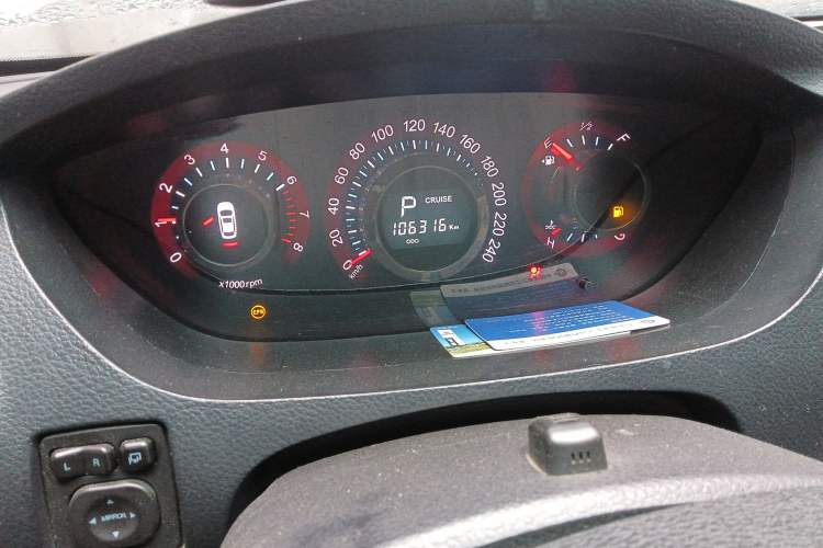 Used Luxgen Great 7 SUV 2014 2.2T Four-Wheel Drive Flagship Version Instrument Cluster