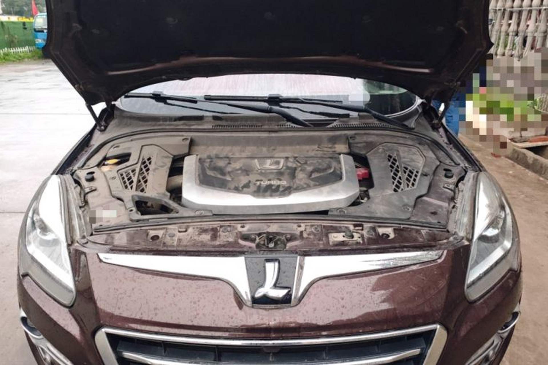 Used Luxgen Great 7 SUV 2015 2.2T Two-Wheel Drive Smart Version Engine Bay