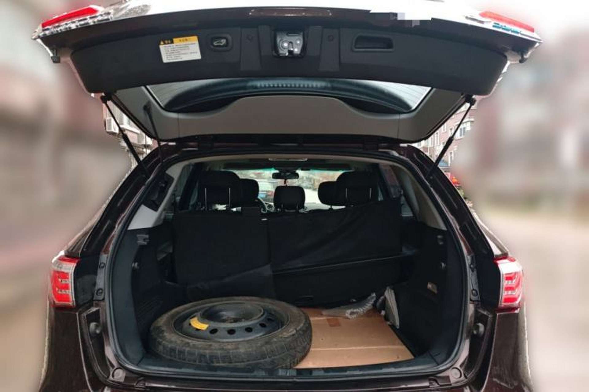 Used Luxgen Great 7 SUV 2015 2.2T Two-Wheel Drive Smart Version Trunk
