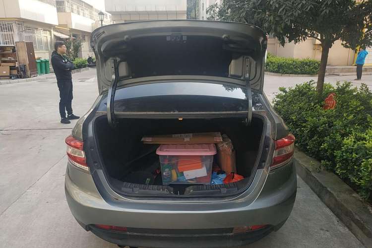 Used Luxgen S3 2016 1.6L Manual Smart Edition Trunk