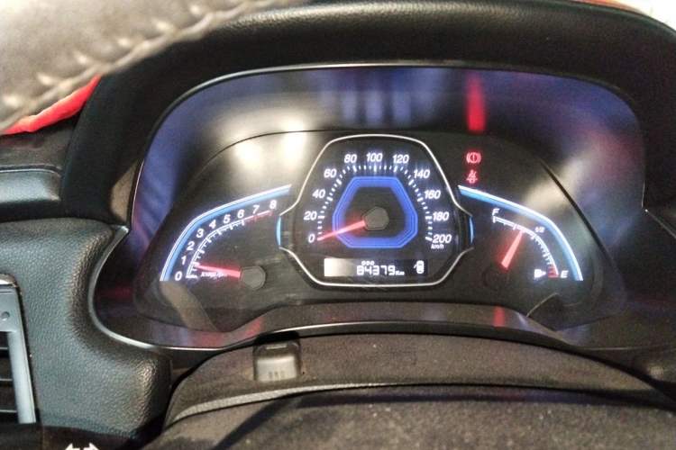 Used Luxgen S3 2016 1.6L Manual Luxury Model with Sunroof Instrument Cluster