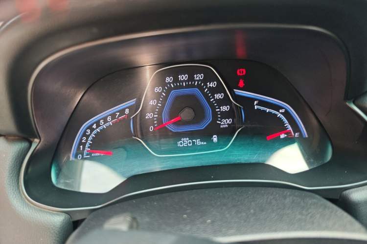 Used Luxgen S3 2016 1.6L Manual Smart Edition Odometer Close Up