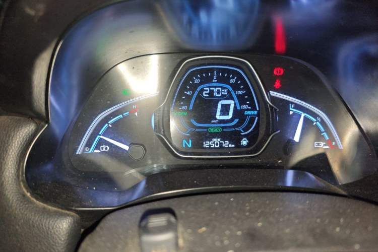 Used Luxgen U5 EV 2018 360 Elite Edition Odometer Close Up
