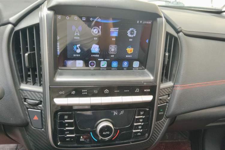 Used Luxgen U5 SUV 2017 1.6L CVT Knight Edition Audio And AC Panel