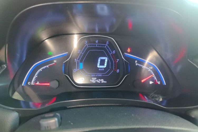 Used Luxgen U5 SUV 2017 1.6L CVT Knight Edition Odometer Close Up