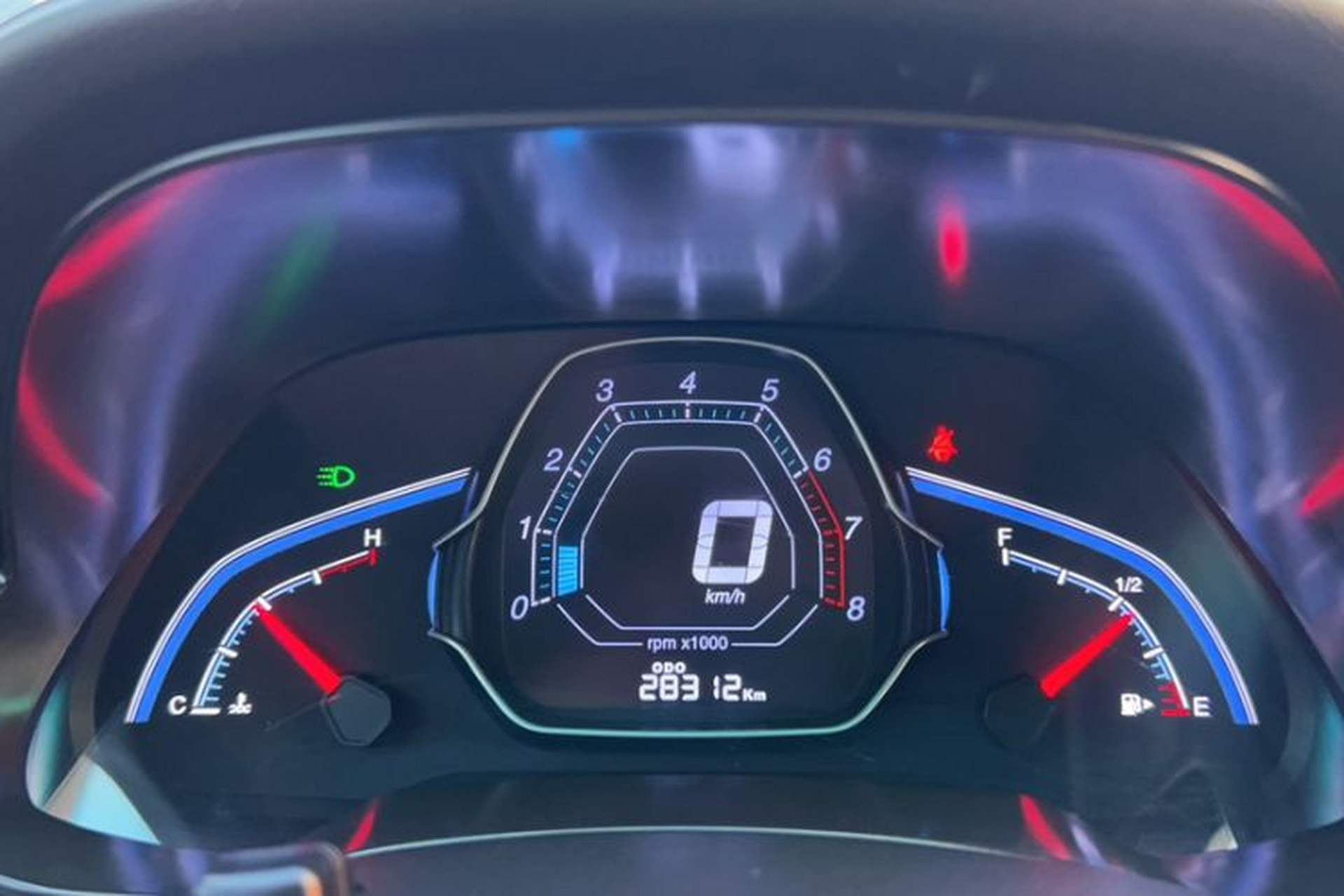 Used Luxgen U5 SUV 2017 1.6L Manual MingShi Edition Odometer Close Up