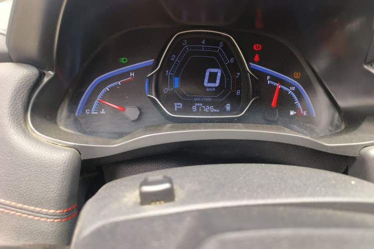 Used Luxgen U5 SUV 2017 1.6L CVT Jazz Edition Odometer Close Up