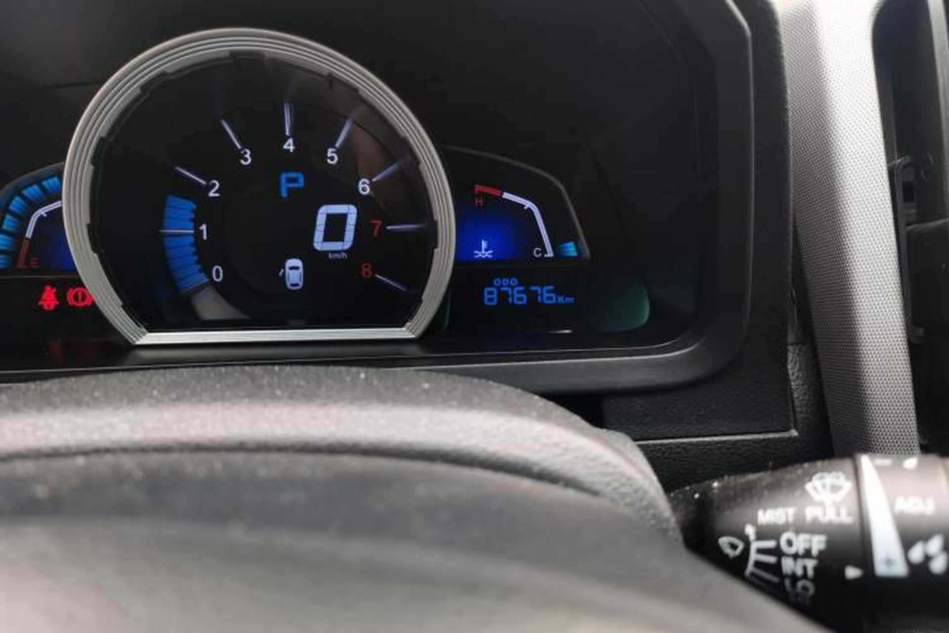 Used Luxgen U6 SUV 2014 1.8T Fashion Edition Odometer Close Up