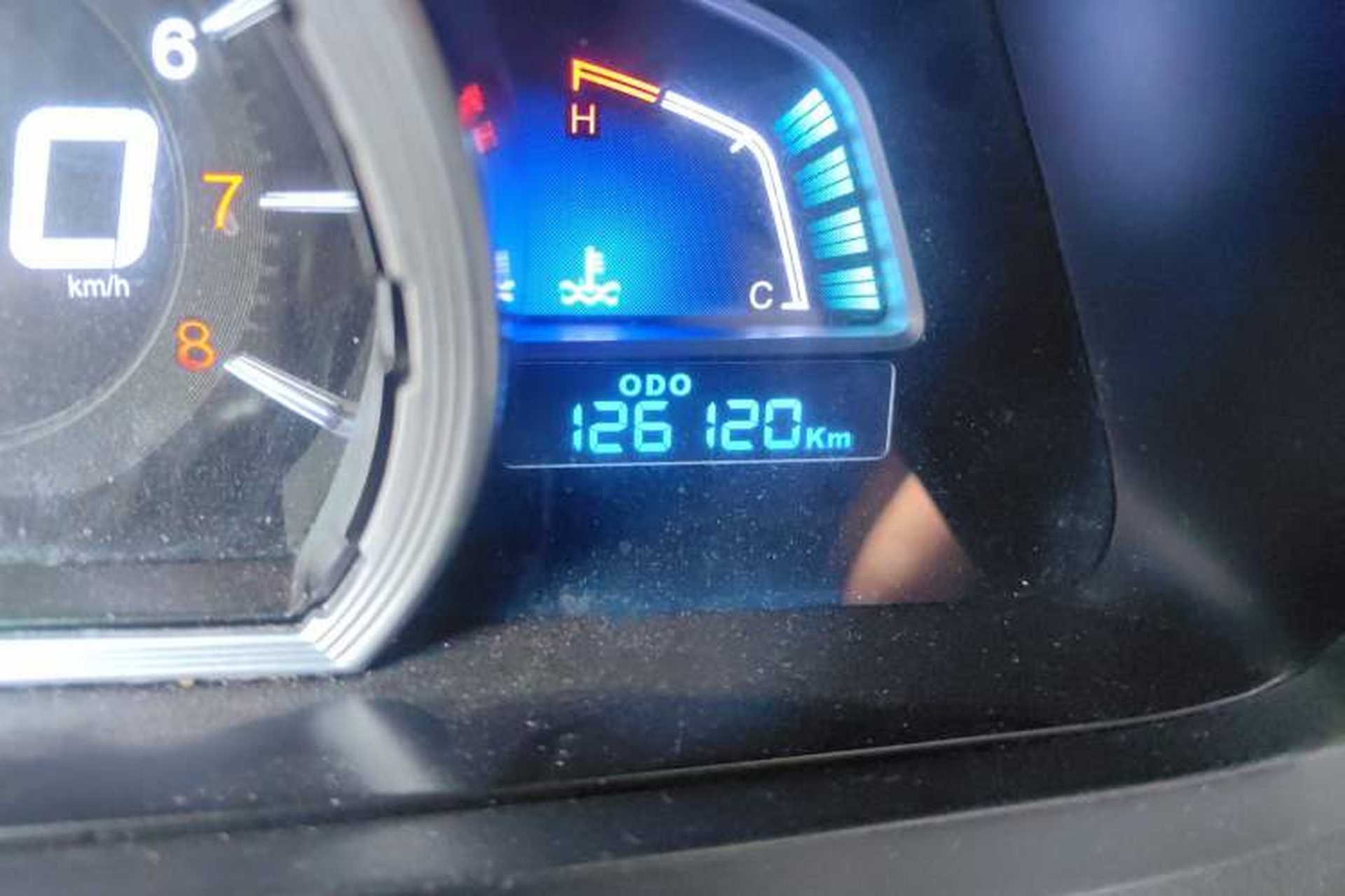 Used Luxgen U6 SUV 2015 1.8T Fashion Edition Odometer Close Up