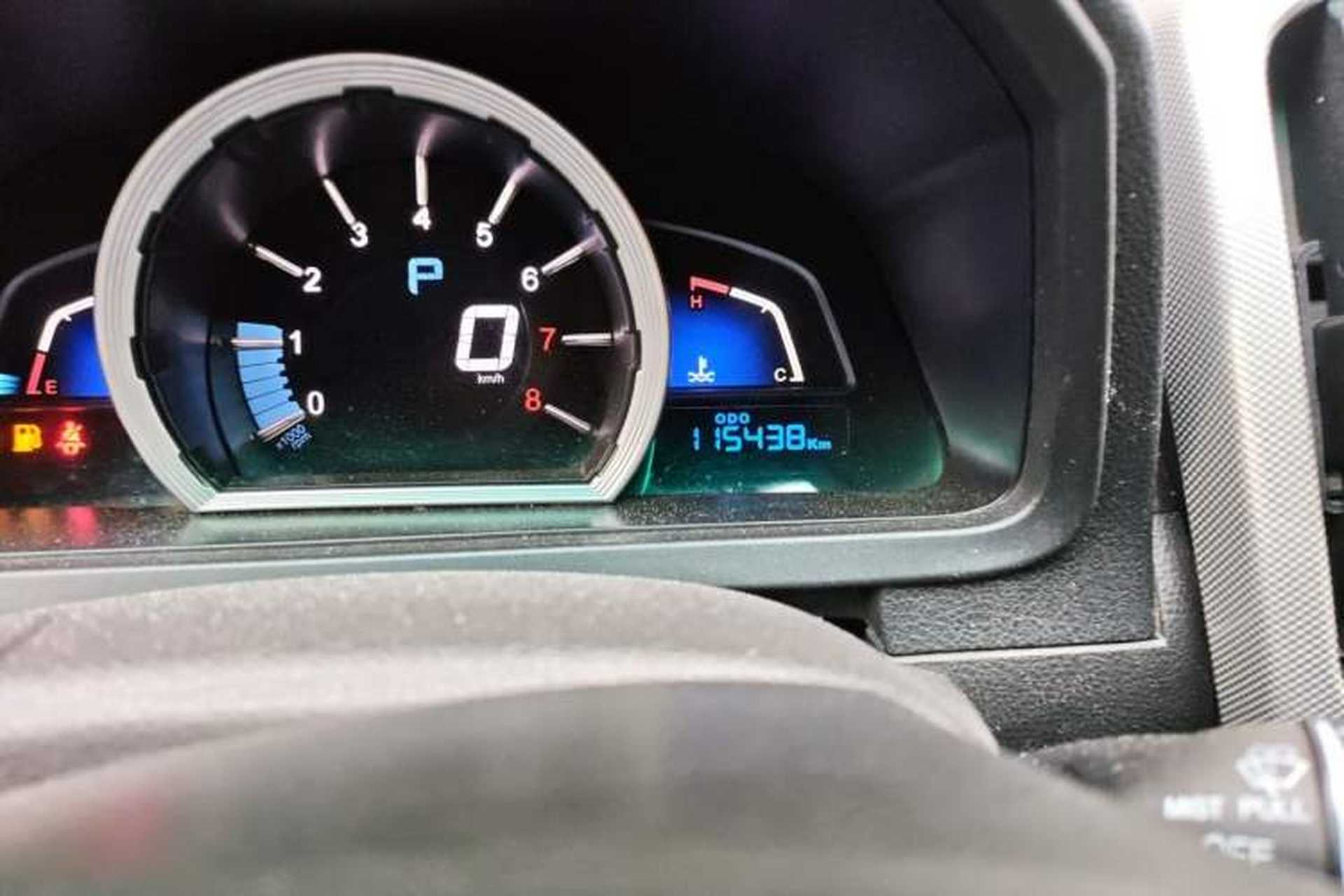 Used Luxgen U6 SUV 2016 1.8T Style Value Model Odometer Close Up