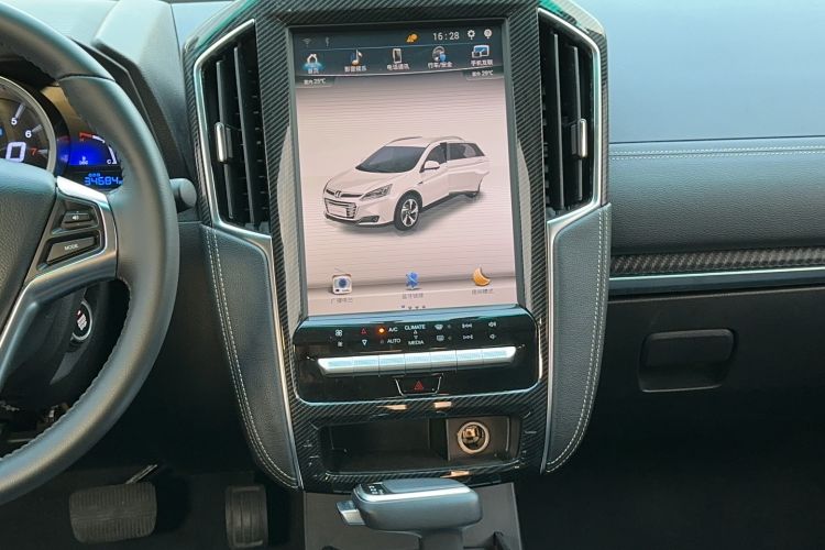 Used Luxgen U6 SUV 2017 Revised Version 1.6T Fashion Edition Audio And AC Panel