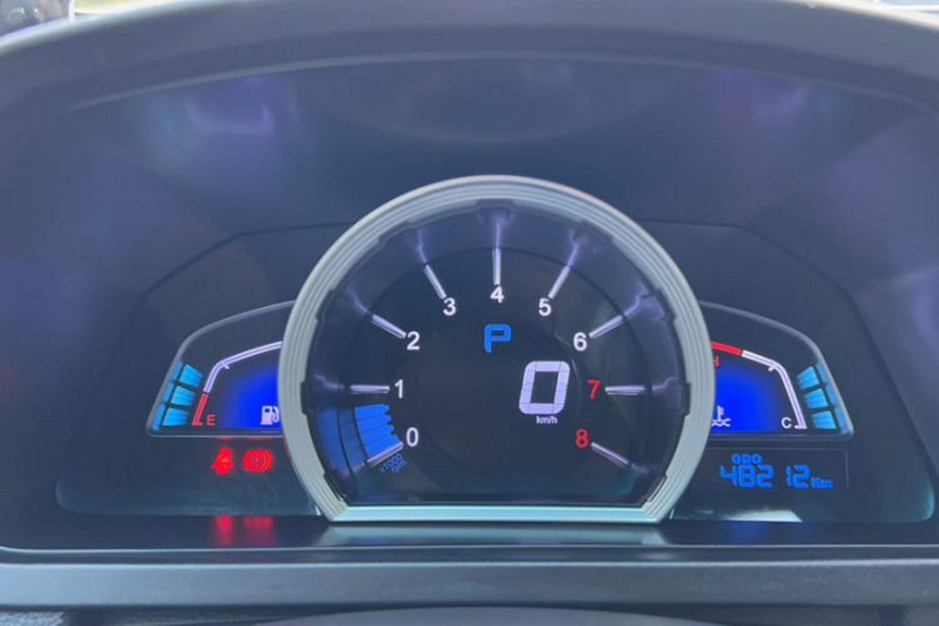 Used Luxgen U6 SUV 2017 1.8T Enhanced Charm Edition Odometer Close Up