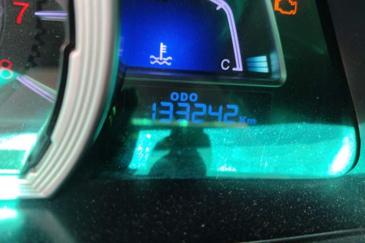 Used Luxgen U6 SUV 2017 Revised Version 1.6T Fashion Edition Odometer Close Up