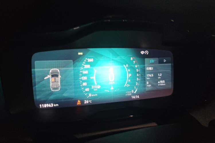 Used Lynk & Co 01 2017 2.0T Two-Wheel Drive Pro Edition Instrument Cluster