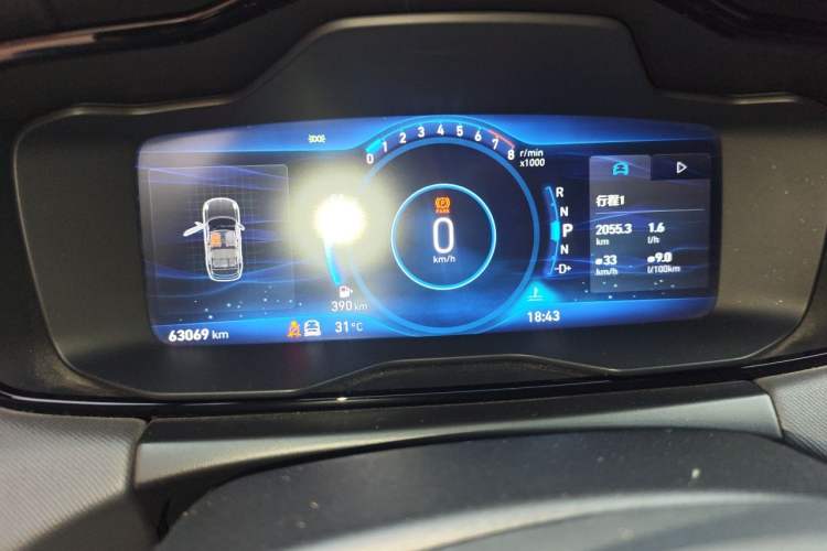 Used Lynk & Co 01 2017 2.0T Four-Wheel Drive Pro Edition Instrument Cluster