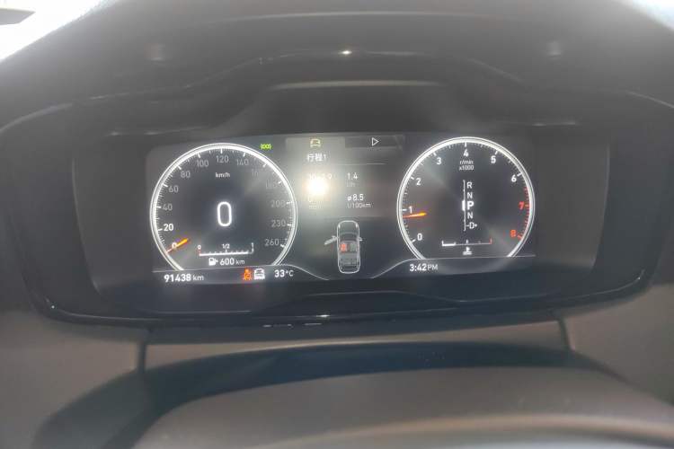Used Lynk & Co 01 2017 2.0T Four-Wheel Drive Pro Edition Instrument Cluster