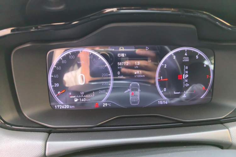 Used Lynk & Co 01 2017 2.0T Two-Wheel-Drive Version Instrument Cluster