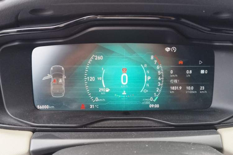 Used Lynk & Co 01 2017 2.0T Two-Wheel Drive Zhaopu Version Instrument Cluster