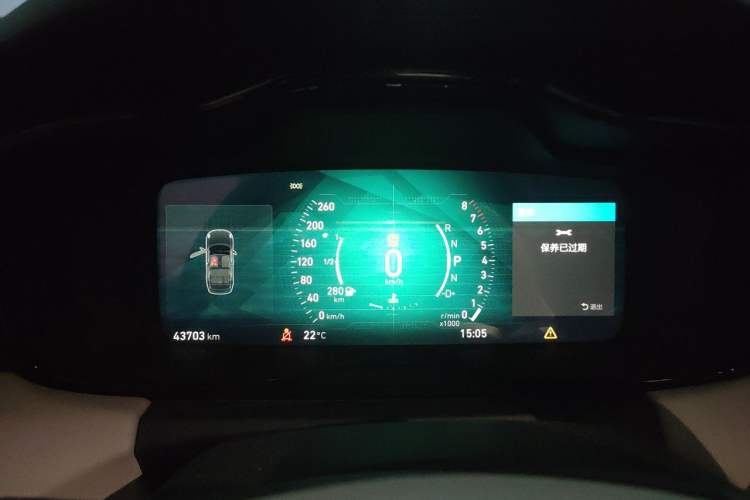 Used Lynk & Co 01 2017 2.0T Two-Wheel Drive Zhaopu Version Instrument Cluster
