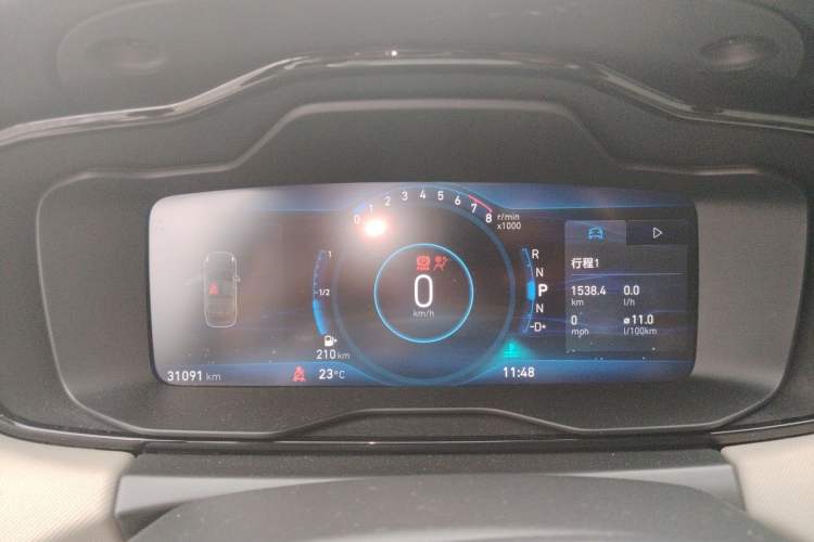 Used Lynk & Co 01 2017 2.0T Two-Wheel Drive Zhaopu Version Instrument Cluster