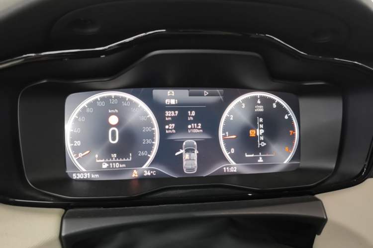 Used Lynk & Co 01 2017 2.0T Two-Wheel Drive Zhaopu Version Instrument Cluster