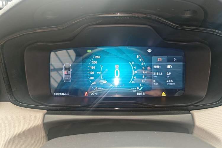 Used Lynk & Co 01 2017 2.0T Two-Wheel Drive Zhaopu Version Instrument Cluster