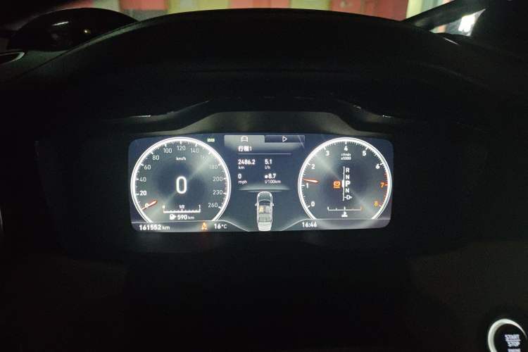 Used Lynk & Co 01 2017 2.0T Two-Wheel Drive Zhaopu Version Instrument Cluster