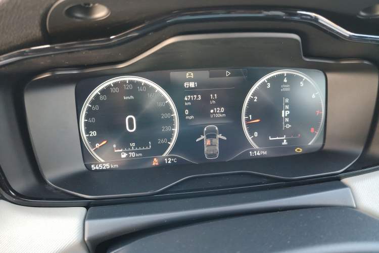 Used Lynk & Co 01 2017 2.0T Two-Wheel Drive Zhaopu Version Instrument Cluster