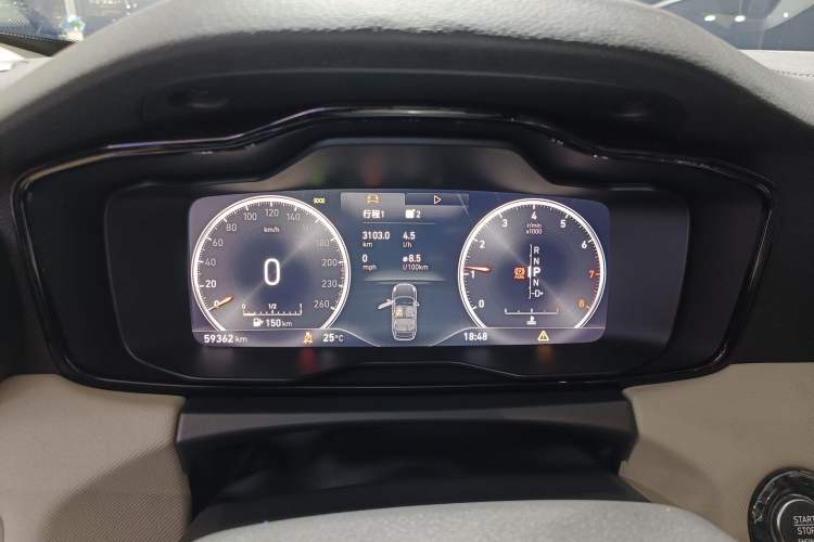 Used Lynk & Co 01 2017 2.0T Two-Wheel Drive Zhaopu Version Instrument Cluster