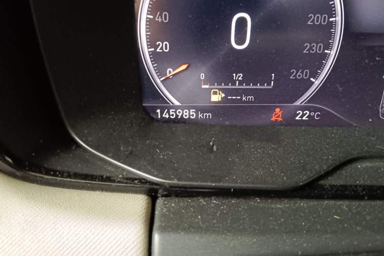 Used Lynk & Co 01 2017 2.0T Two-Wheel Drive Zhaopu Version Odometer Close Up