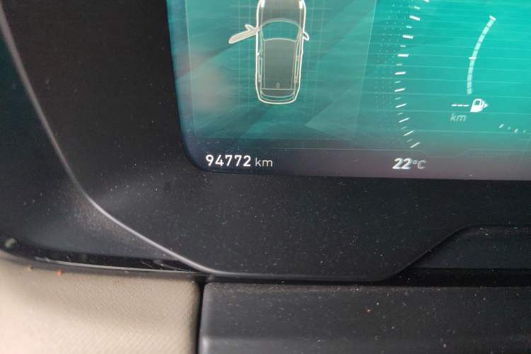 Used Lynk & Co 01 2017 2.0T Two-Wheel Drive Zhaopu Version Odometer Close Up