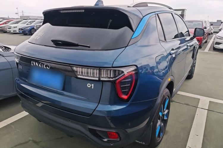 Used Lynk & Co 01 2017 2.0T Two-Wheel Drive Zhaopu Version Rear Right 45 Deg
