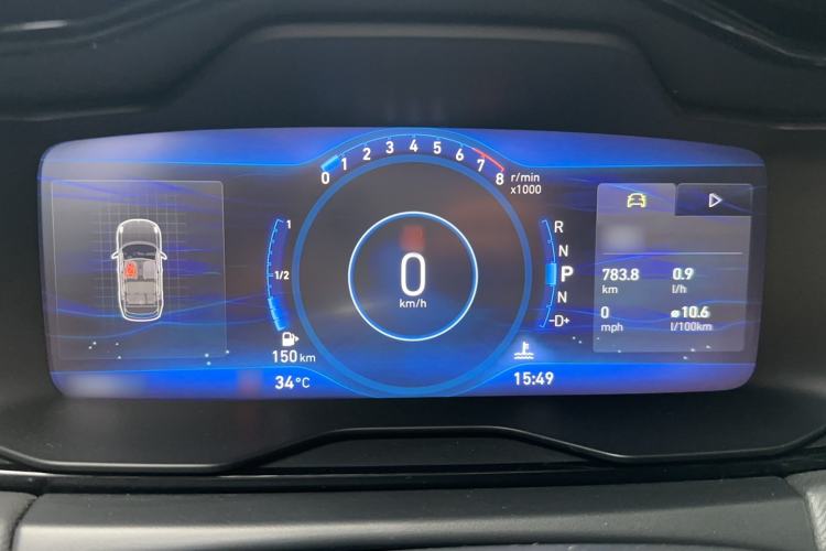 Used Lynk & Co 01 2017 2.0T Two-Wheel Drive Pro Edition Instrument Cluster