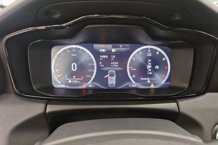 Used Lynk & Co 01 2017 2.0T Two-Wheel-Drive Version Instrument Cluster