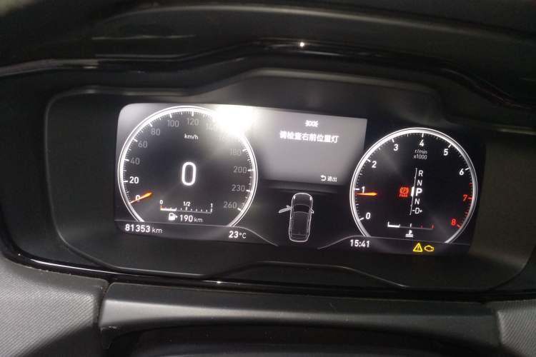 Used Lynk & Co 01 2017 2.0T Two-Wheel Drive Pro Edition Instrument Cluster