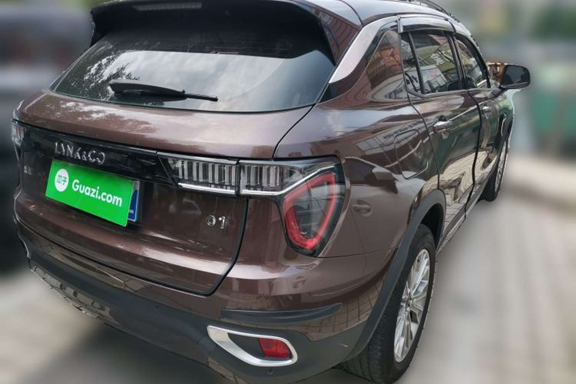 Used Lynk & Co 01 2017 2.0T Two-Wheel-Drive Version Rear Right 45 Deg