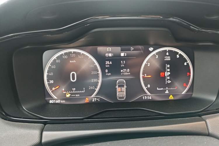 Used Lynk & Co 01 2017 2.0T Two-Wheel Drive Pro Edition Instrument Cluster