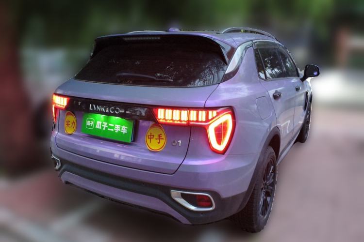 Used Lynk & Co 01 2017 2.0T Two-Wheel-Drive Version Rear Right 45 Deg