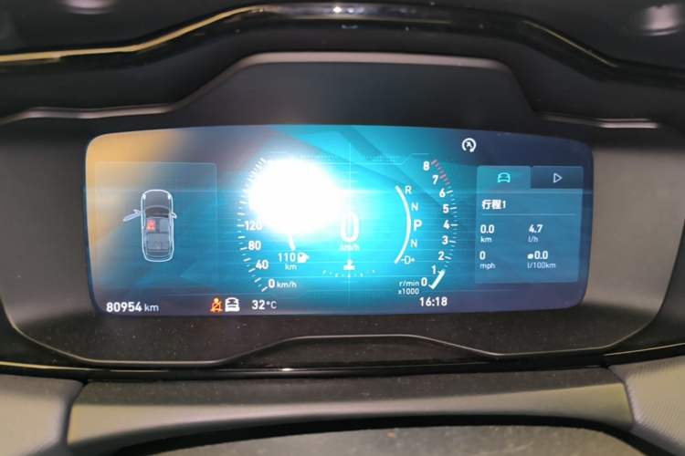 Used Lynk & Co 01 2017 2.0T Four-Wheel Drive Pro Edition Instrument Cluster