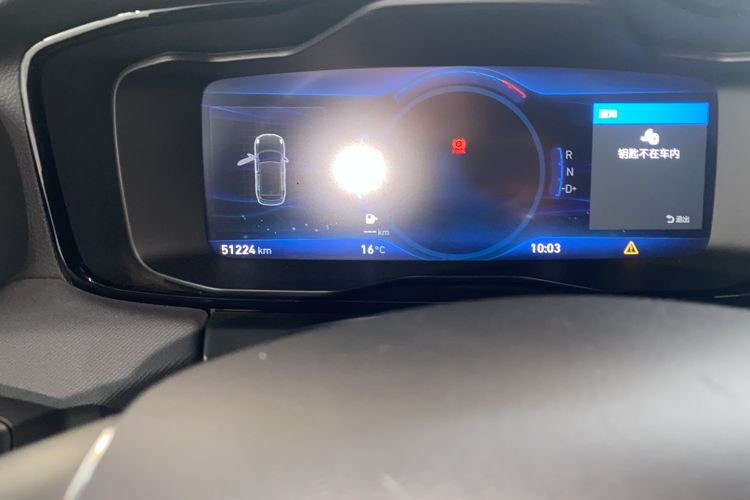 Used Lynk & Co 01 2017 2.0T Four-Wheel Drive Pro Edition Odometer Close Up