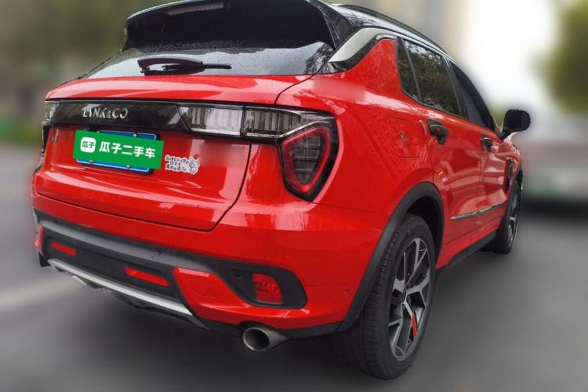 Used Lynk & Co 01 2017 2.0T Four-Wheel Drive Pro Edition Rear Right 45 Deg