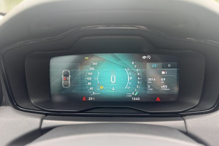 Used Lynk & Co 01 2017 2.0T Two-Wheel Drive Pro Edition Instrument Cluster