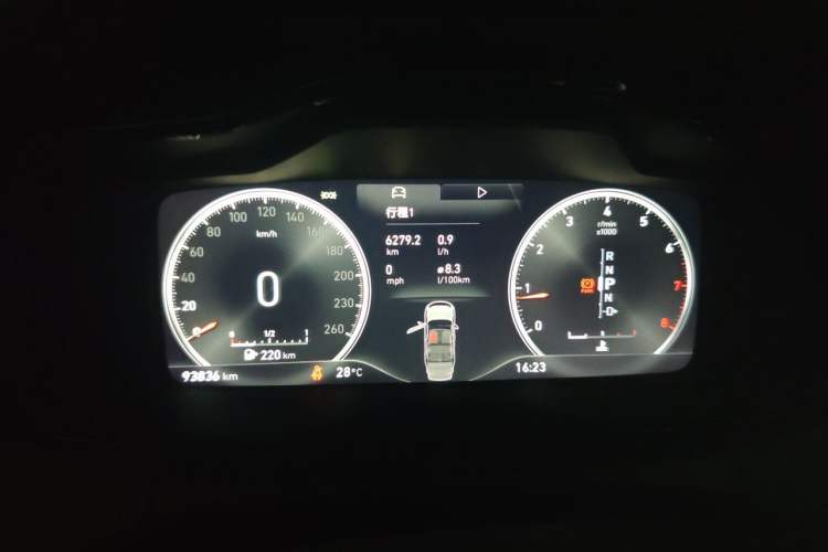 Used Lynk & Co 01 2017 2.0T Two-Wheel Drive Pro Edition Instrument Cluster