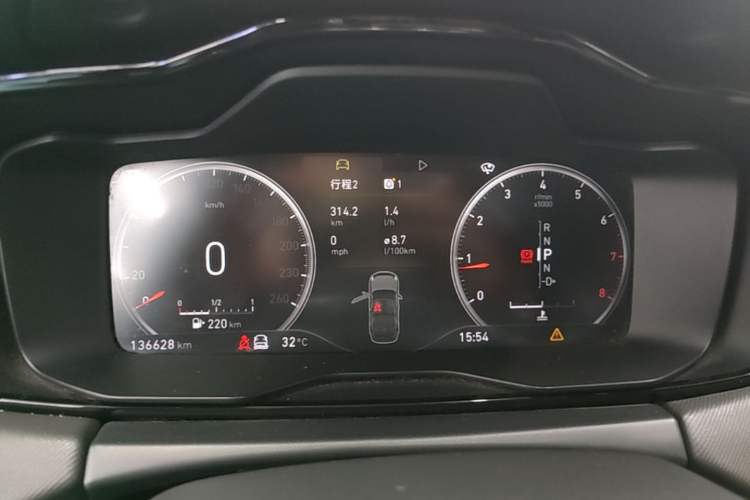 Used Lynk & Co 01 2017 2.0T Four-Wheel Drive Pro Edition Instrument Cluster