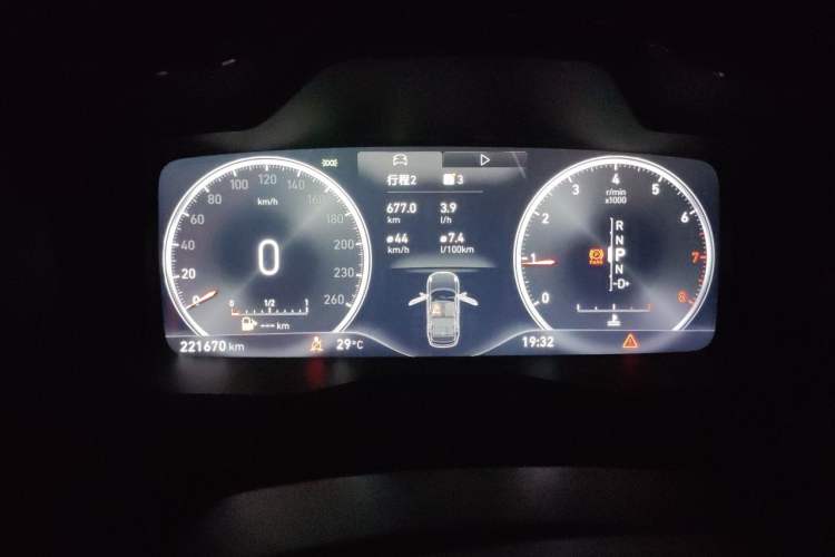 Used Lynk & Co 01 2017 2.0T Two-Wheel-Drive Version Instrument Cluster