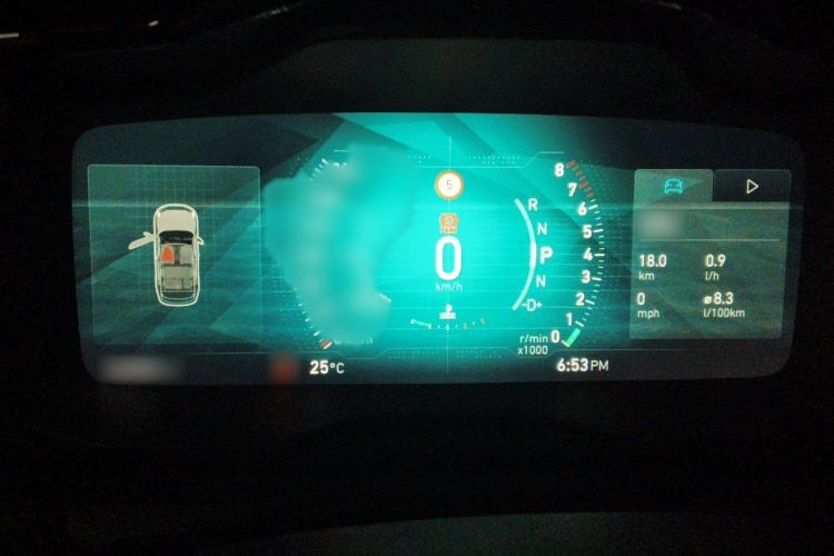Used Lynk & Co 01 2017 2.0T Two-Wheel Drive Pro Edition Instrument Cluster