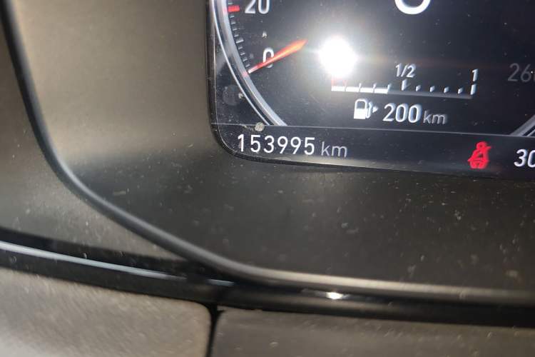 Used Lynk & Co 01 2017 2.0T Two-Wheel Drive Pro Edition Odometer Close Up